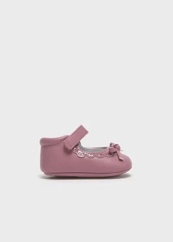 Mayoral Newborn Bow Mary Janes