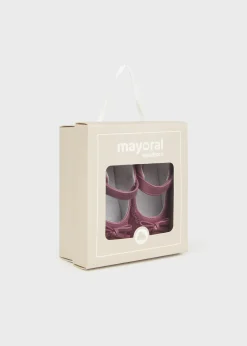 Mayoral Newborn Bow Mary Janes