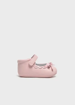 Mayoral Newborn Bow Mary Janes