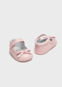 Mayoral Newborn Bow Mary Janes