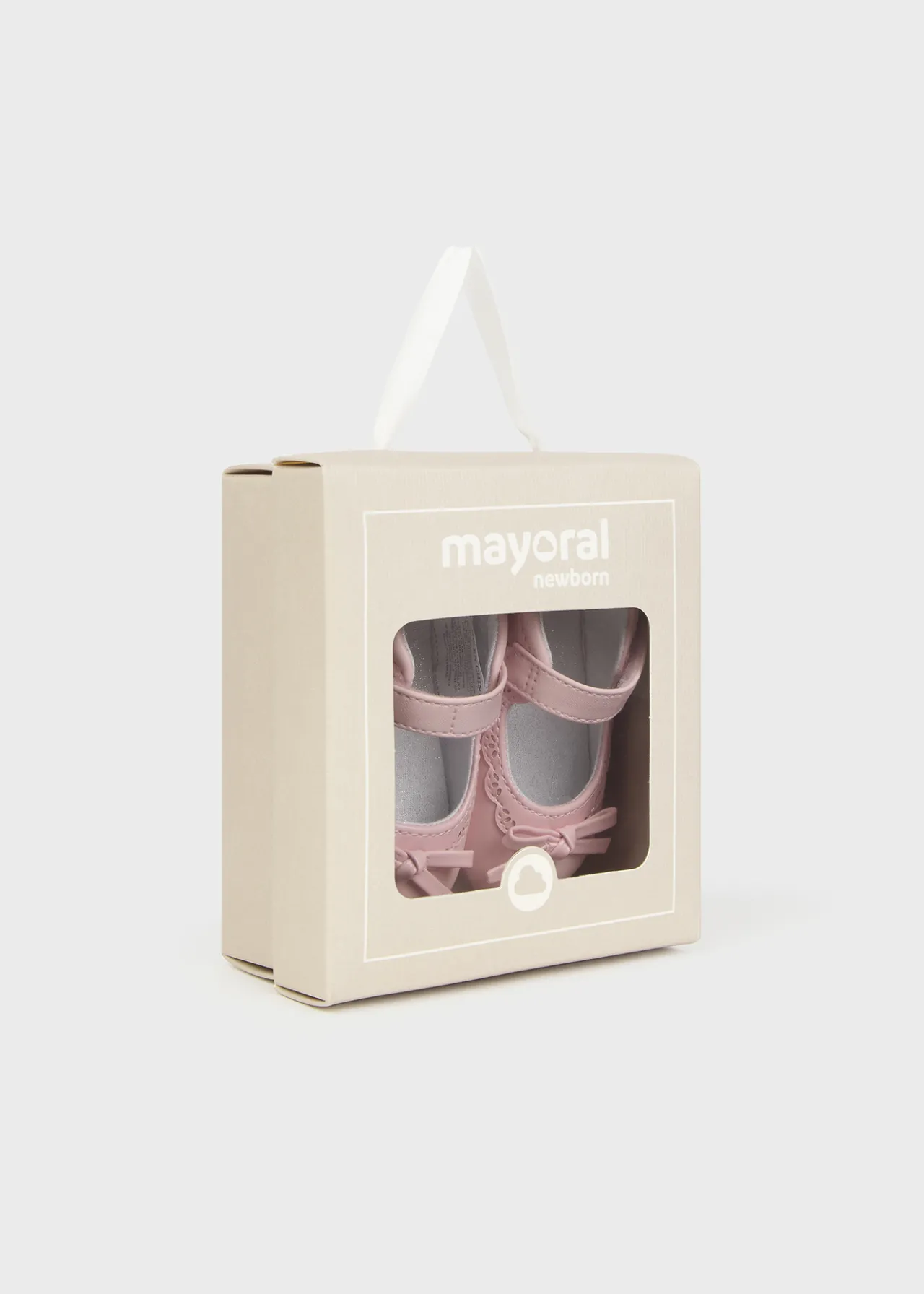 Mayoral Newborn Bow Mary Janes