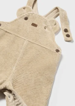 BOY Mayoral Newborn Corduroy Dungarees