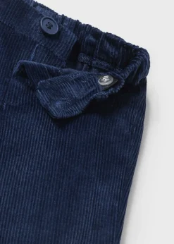 BOY Mayoral Newborn Corduroy Pants