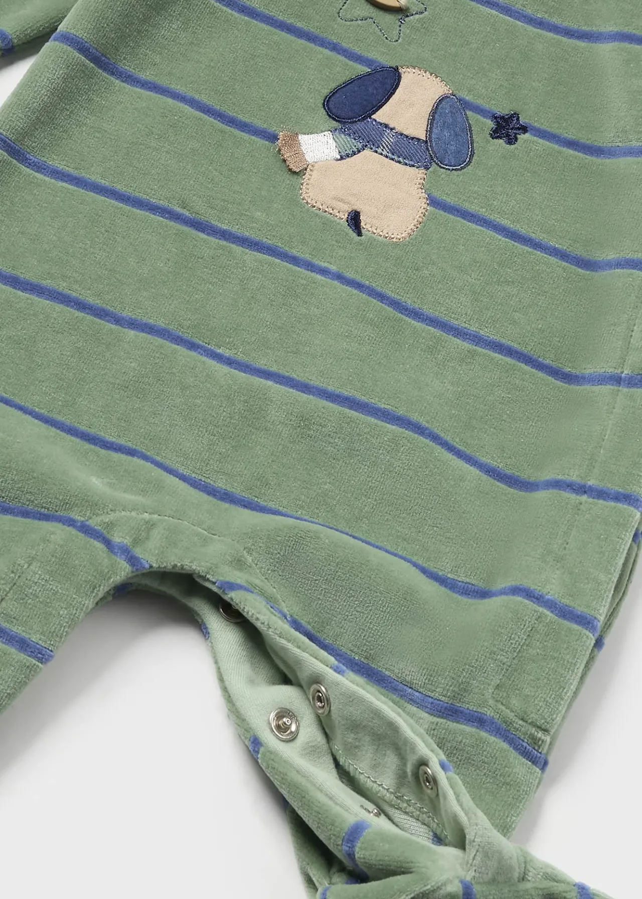BOY Mayoral Newborn Footed One-Piece