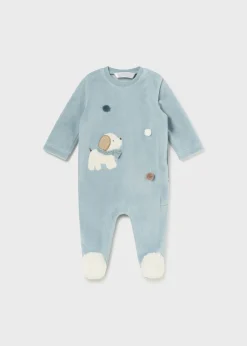 BOY Mayoral Newborn Footed One-Piece