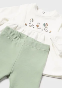 Mayoral Newborn Girl 4 Piece Terry Set