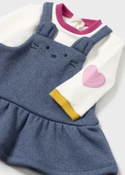 Mayoral Newborn Girl Denim Dress