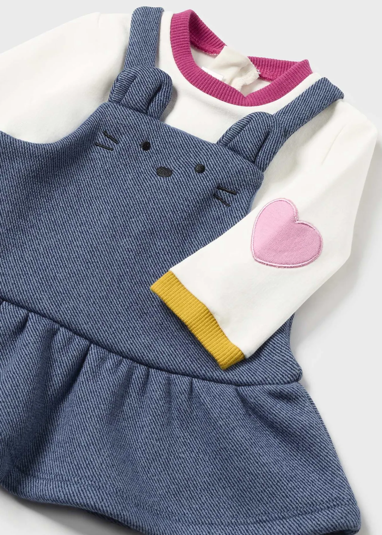 Mayoral Newborn Girl Denim Dress