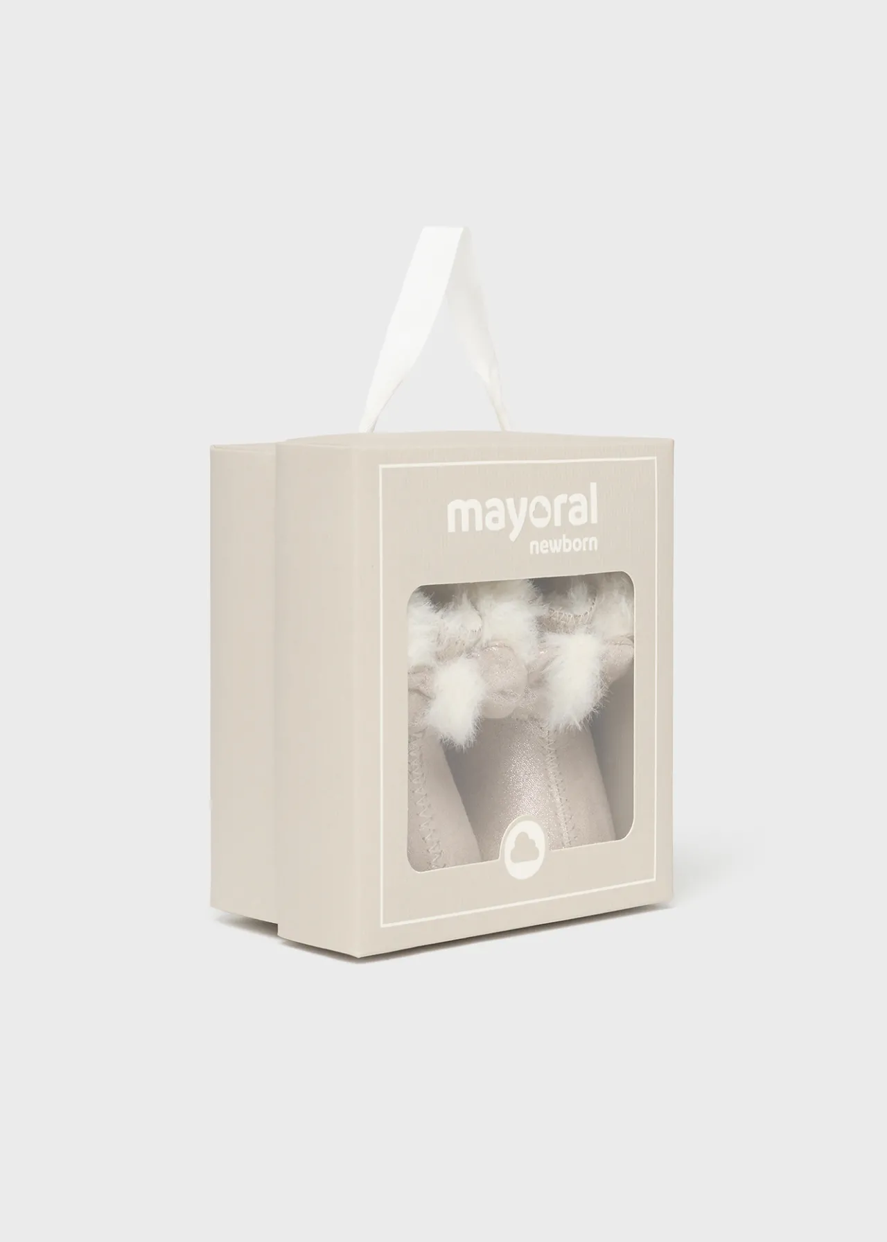 Mayoral Newborn Girl Fur Ankle Boots