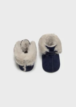Mayoral Newborn Girl Fur Ankle Boots