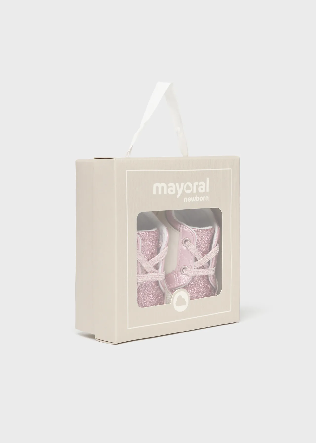 Mayoral Newborn Girl Glitter Sneakers