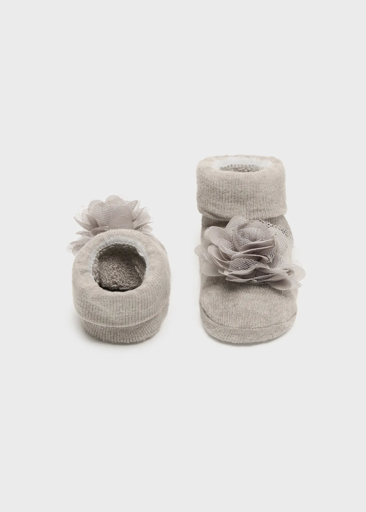 Mayoral Newborn Girl Headband and Socks Set