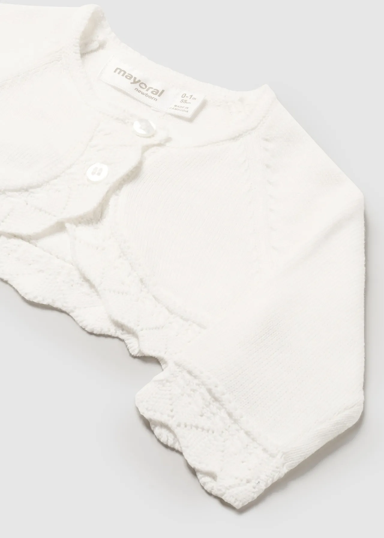 Mayoral Newborn Girl Knit Cardigan