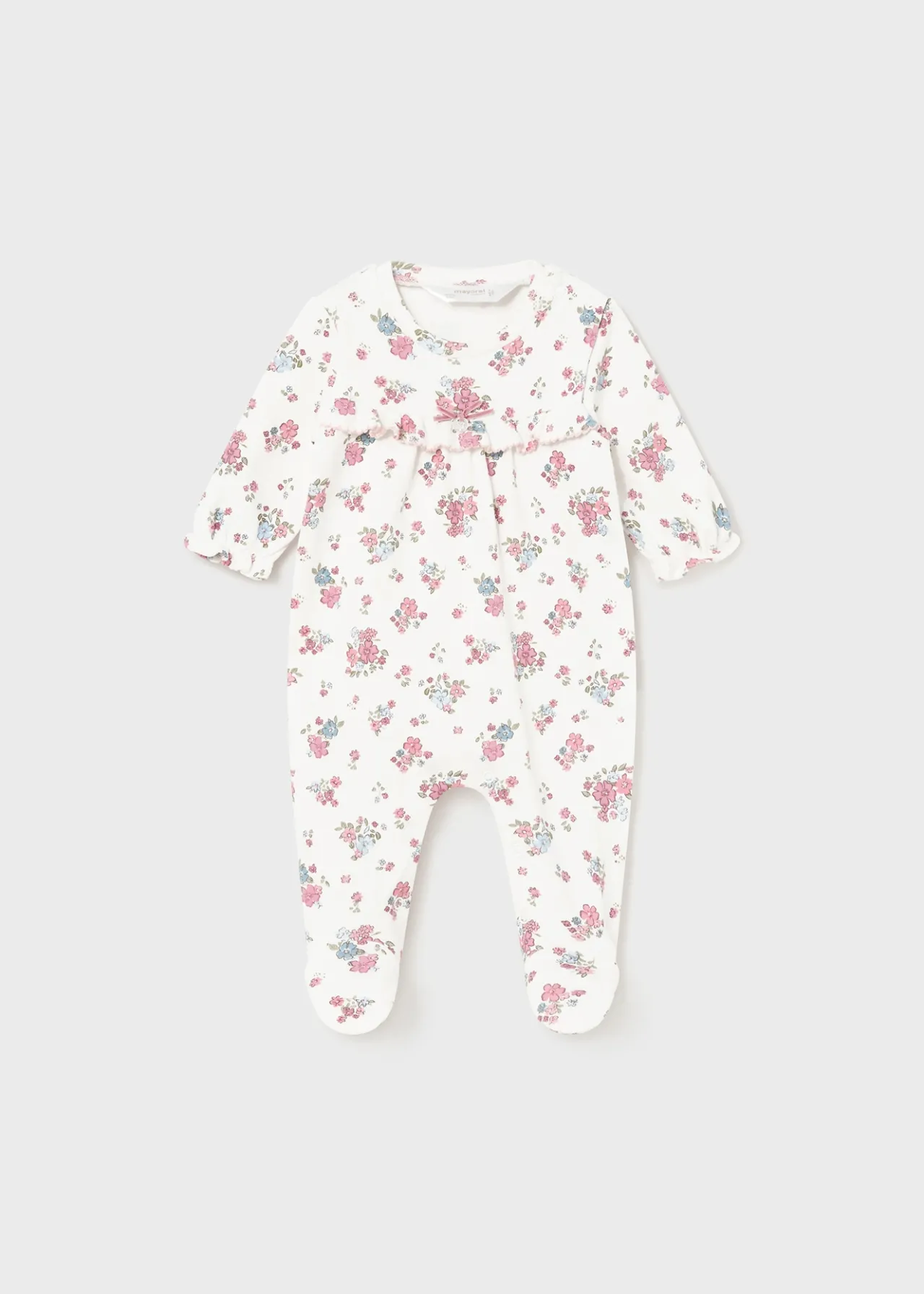 Mayoral Newborn Girl Set of 2 Floral One-Piece
