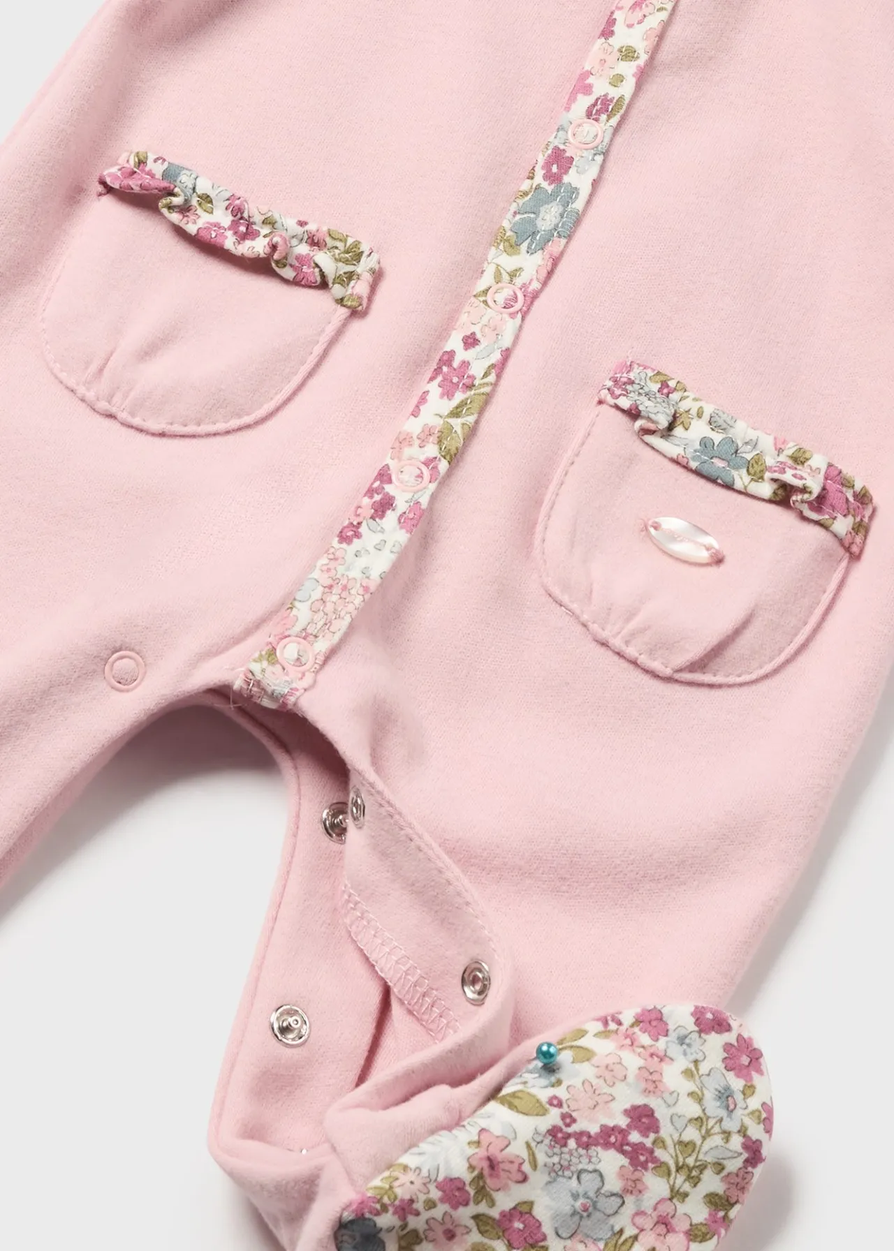 Mayoral Newborn Girl Set of 2 Floral One-Piece