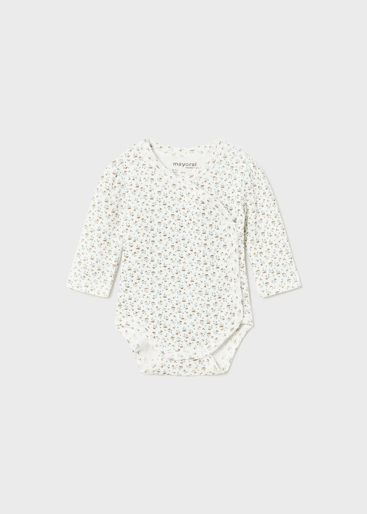 Mayoral Newborn Girl Set of 2 Print Bodysuits