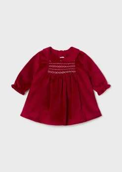 Mayoral Newborn Girl Sparkly Velvet Dress