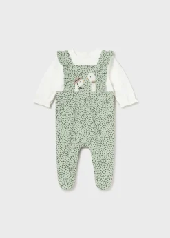Mayoral Newborn Goose Print One-Piece