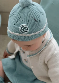 Mayoral Newborn Hat and Mittens Set
