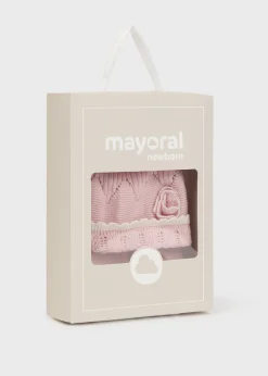 Mayoral Newborn Hat and Mittens Set