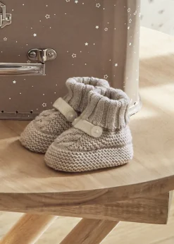 Mayoral Newborn Knit Booties