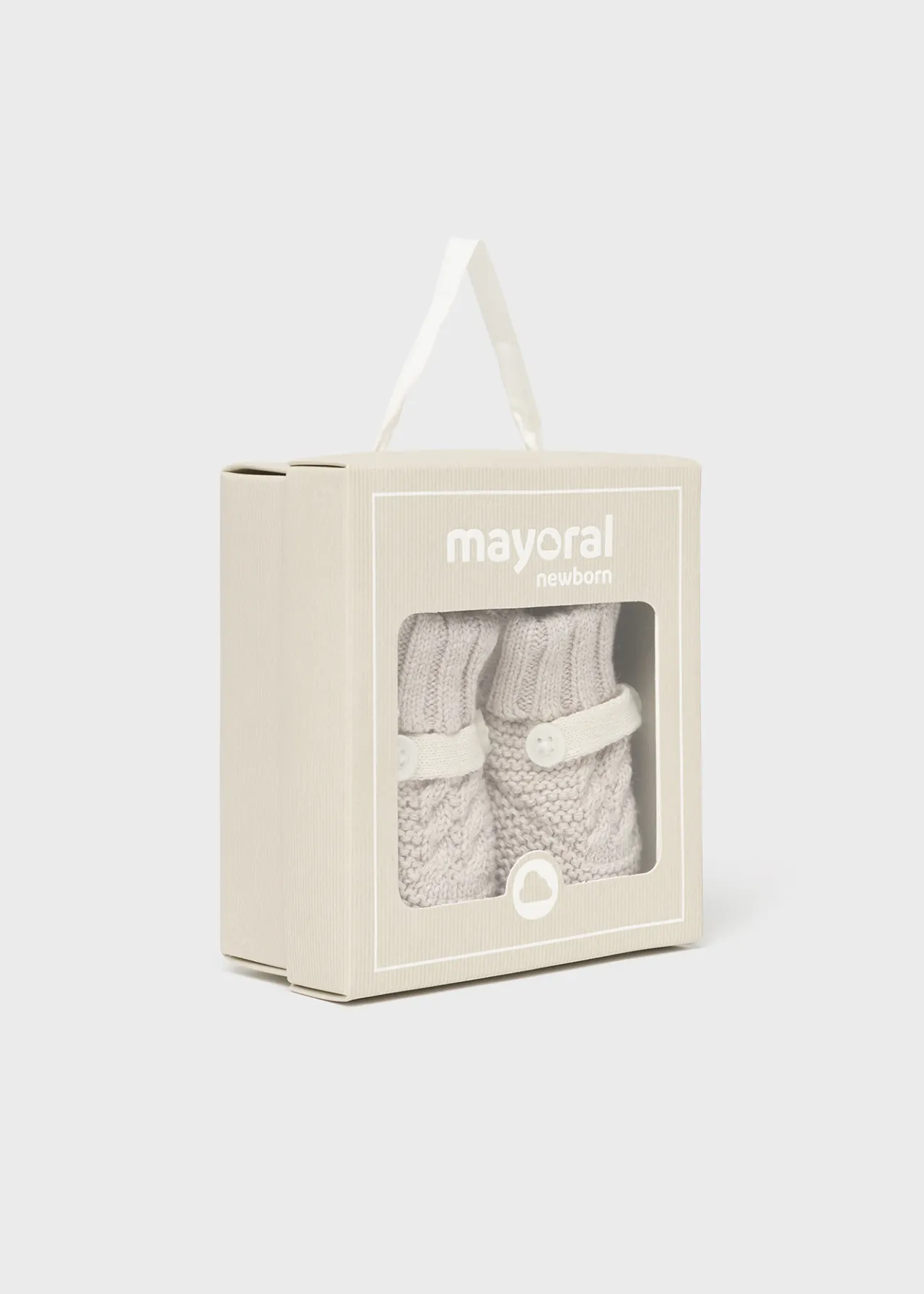 Mayoral Newborn Knit Booties