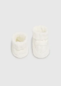 Mayoral Newborn Knit Booties