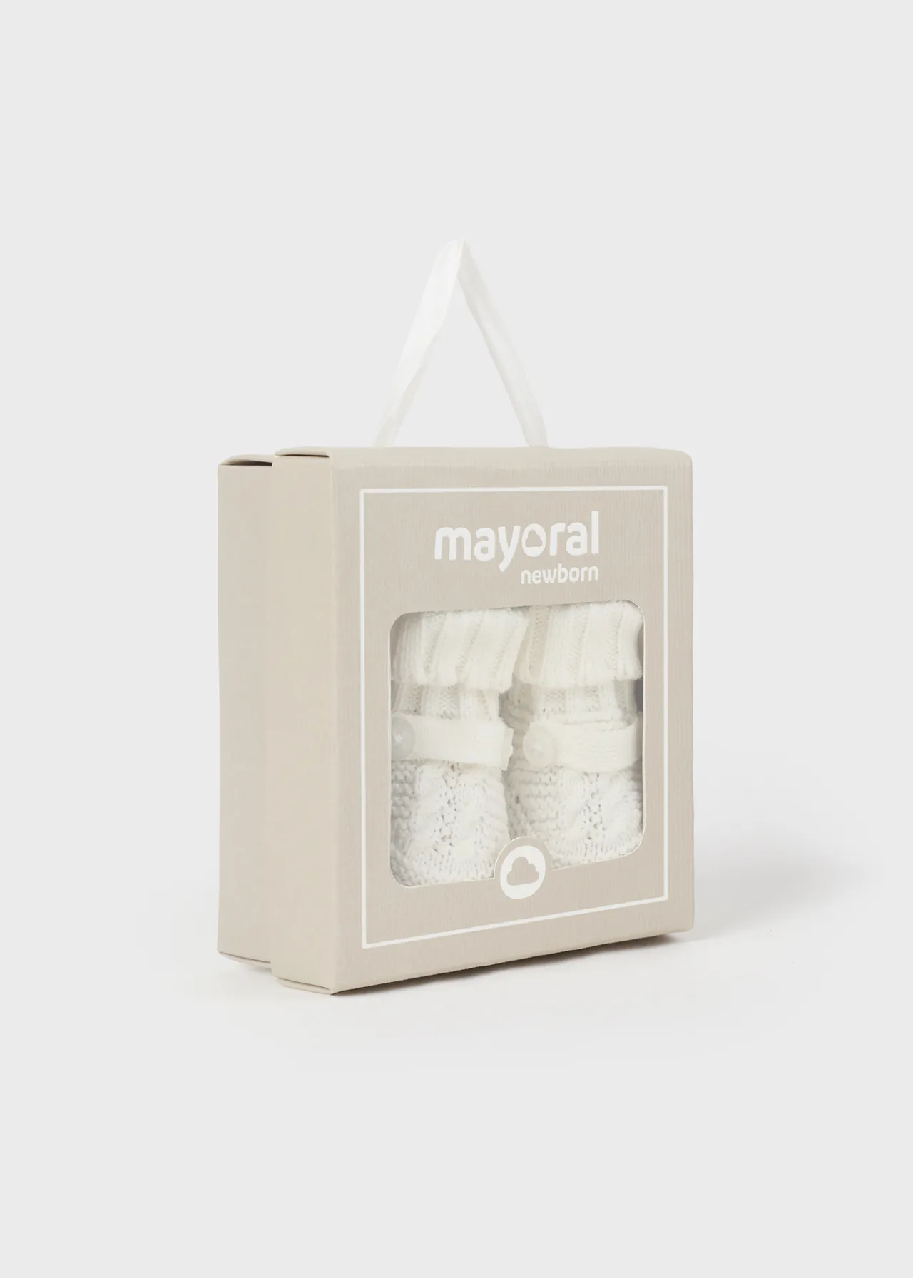 Mayoral Newborn Knit Booties