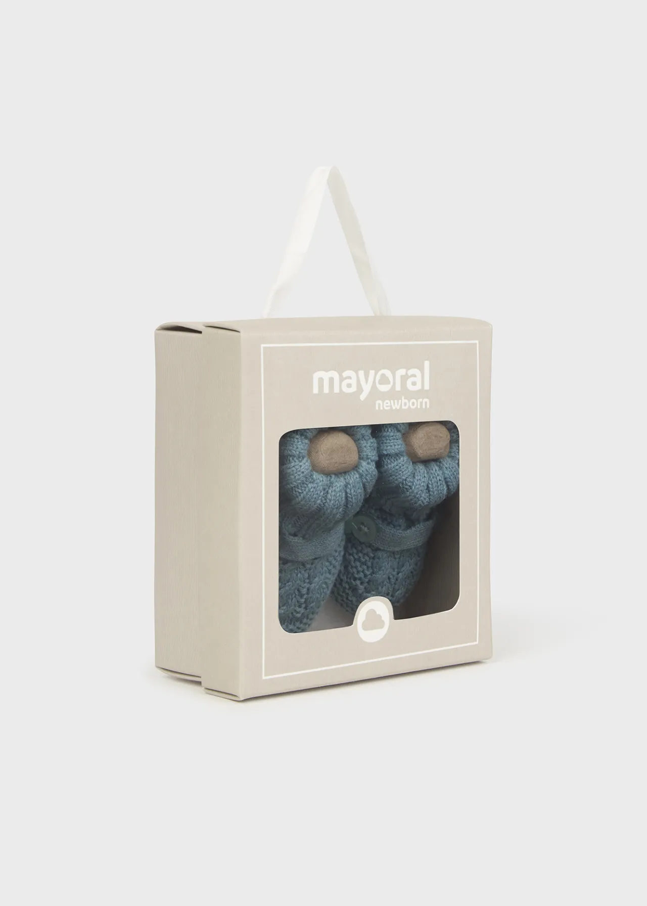 Mayoral Newborn Knit Booties