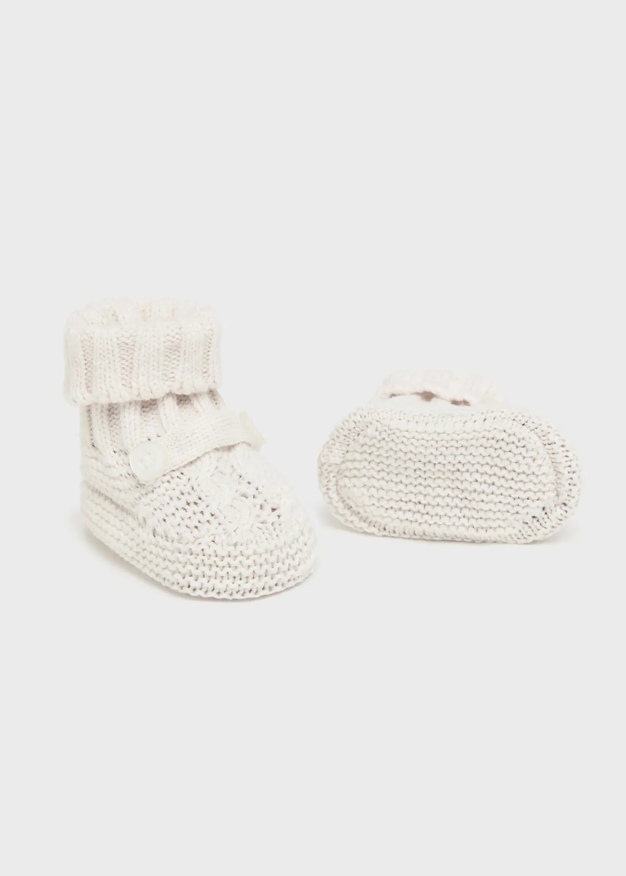 Mayoral Newborn Knit Booties