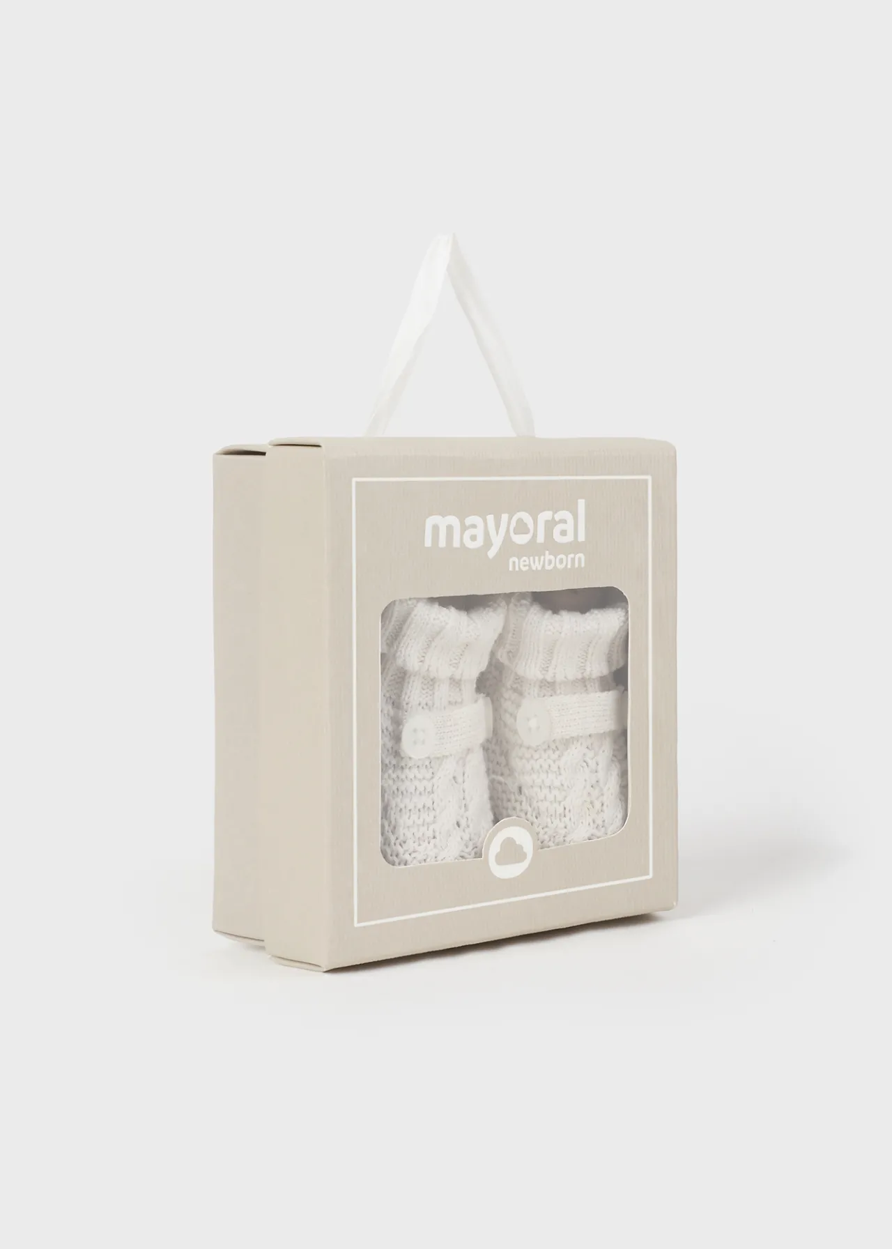 Mayoral Newborn Knit Booties