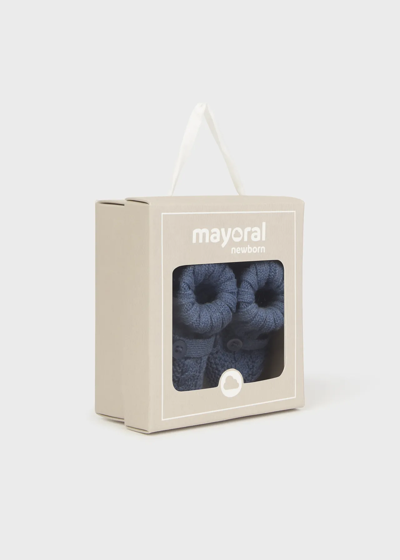 Mayoral Newborn Knit Booties