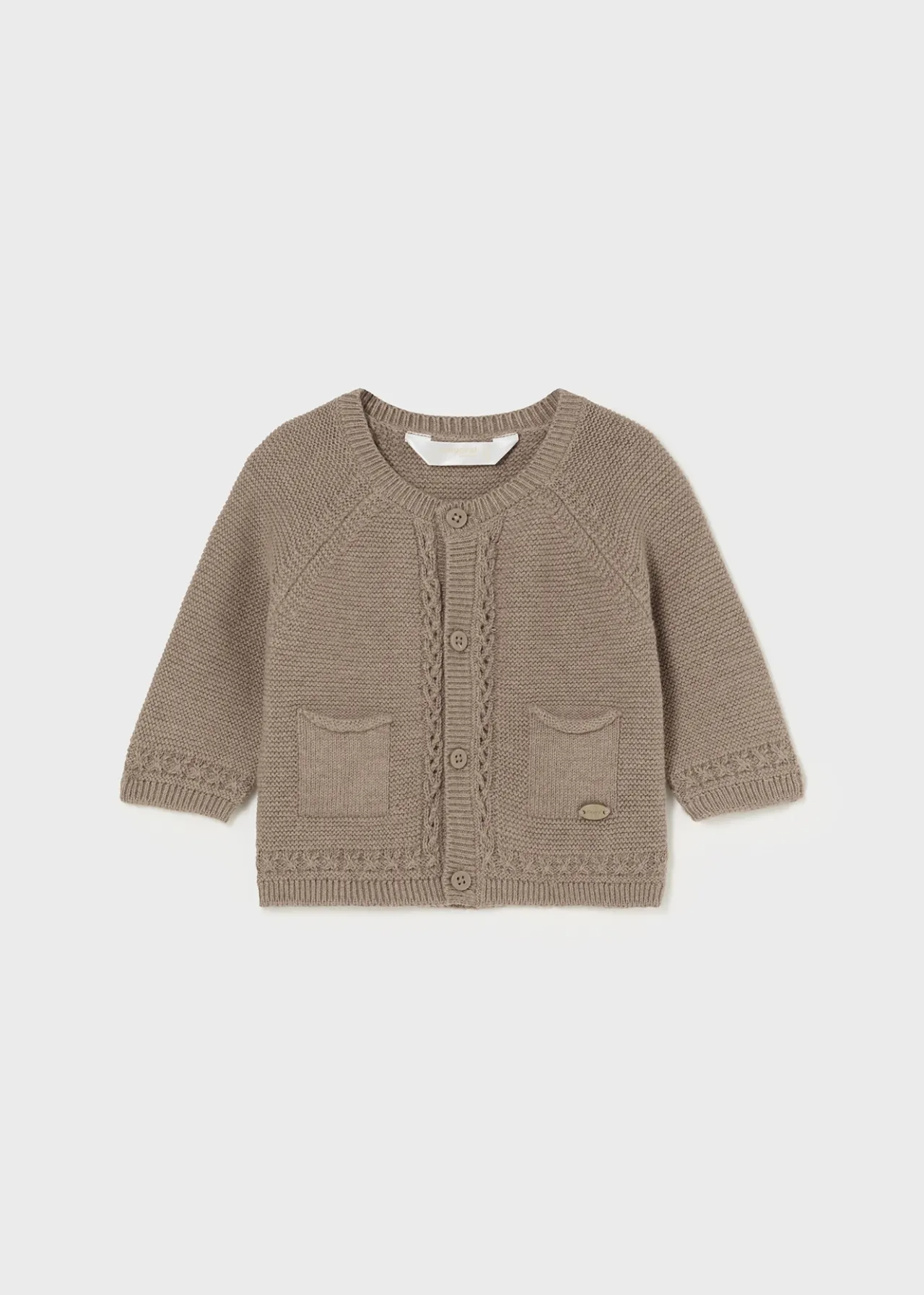 BOY Mayoral Newborn Knit Cardigan