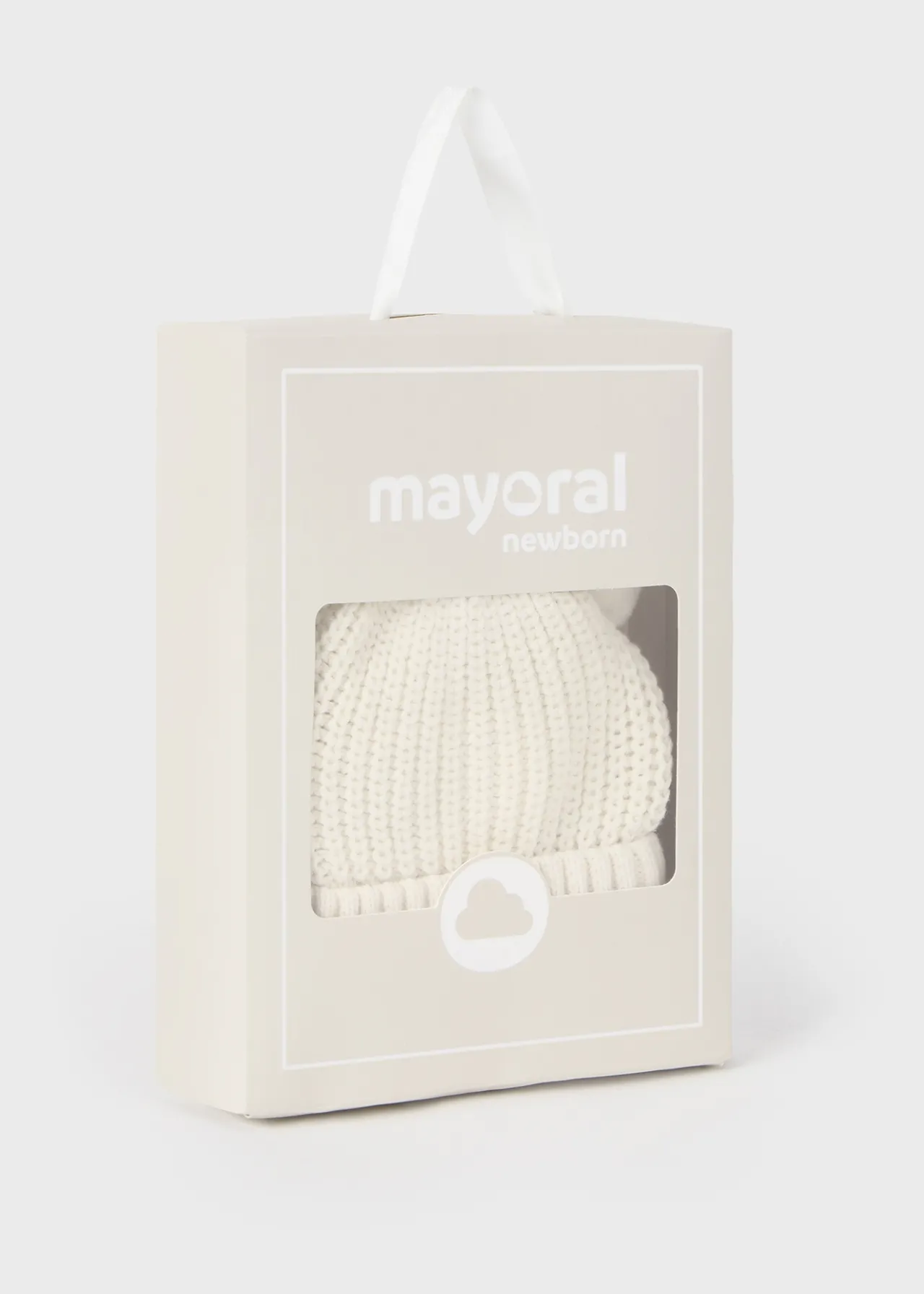 BOY Mayoral Newborn Knit Hat and Mittens Set