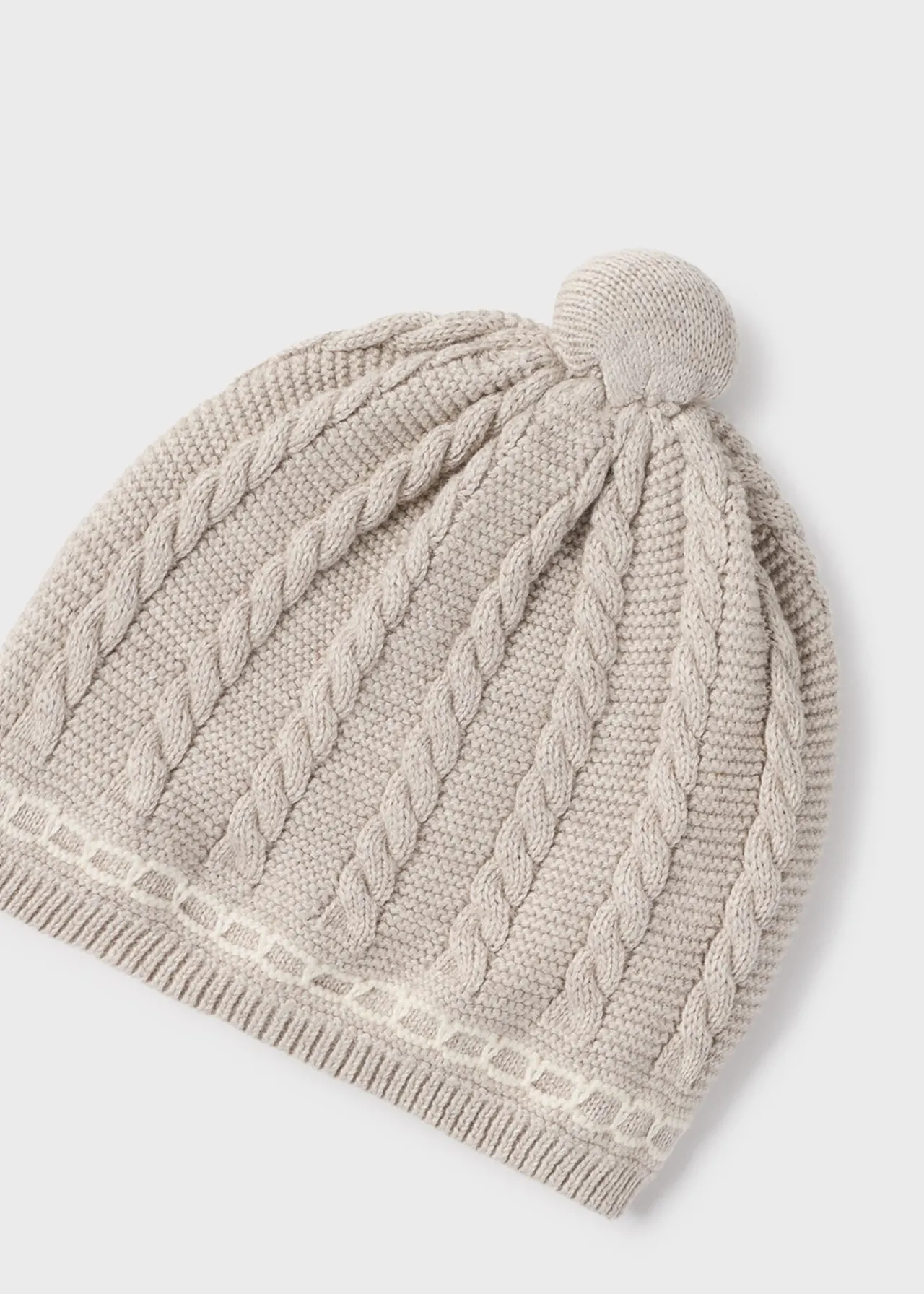 BOY Mayoral Newborn Knit Hat Set