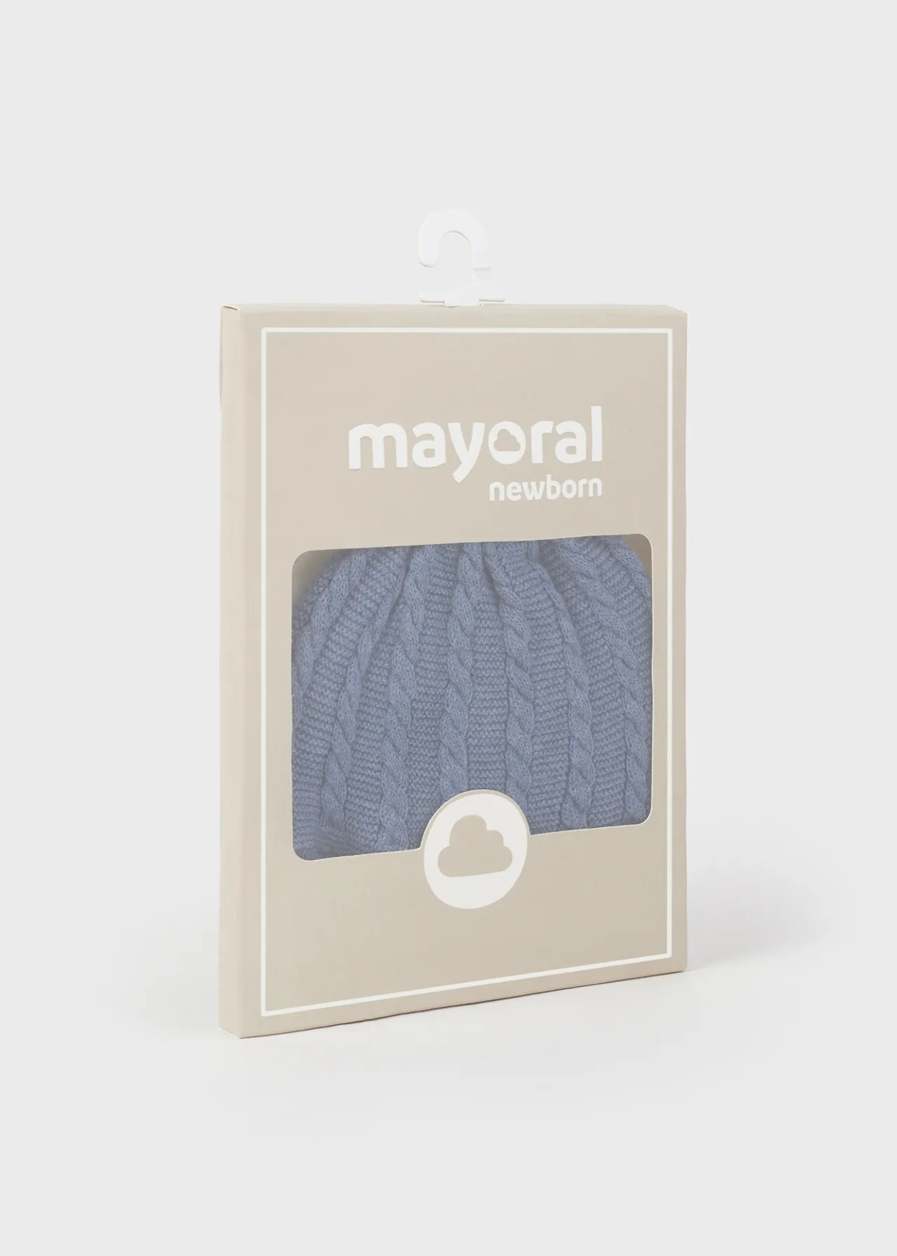 BOY Mayoral Newborn Knit Hat Set
