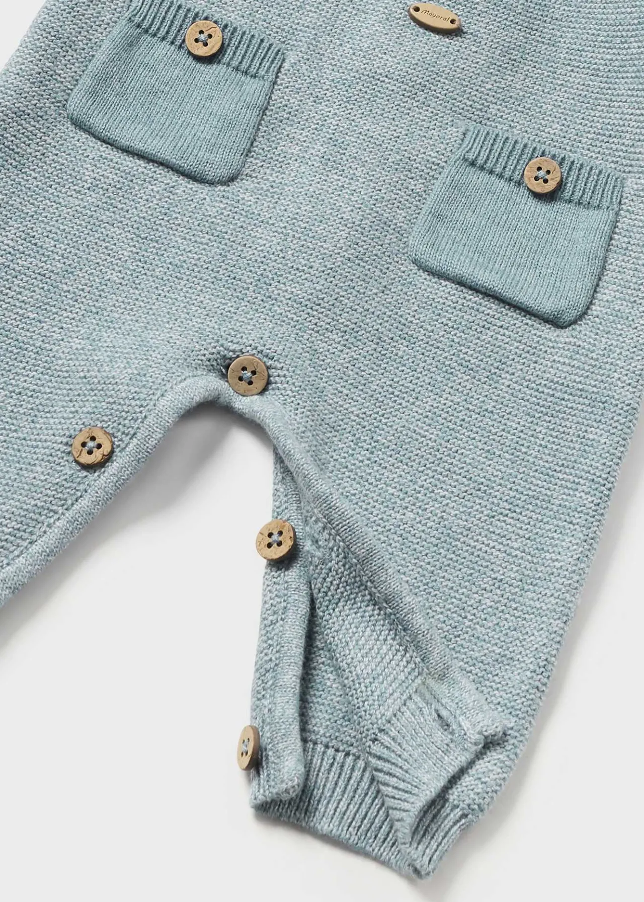 BOY Mayoral Newborn Knit One-Piece