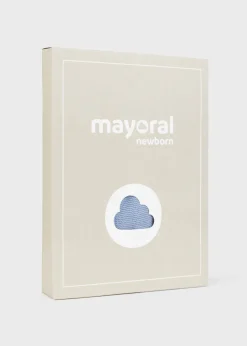 BOY Mayoral Newborn Knit One-Piece
