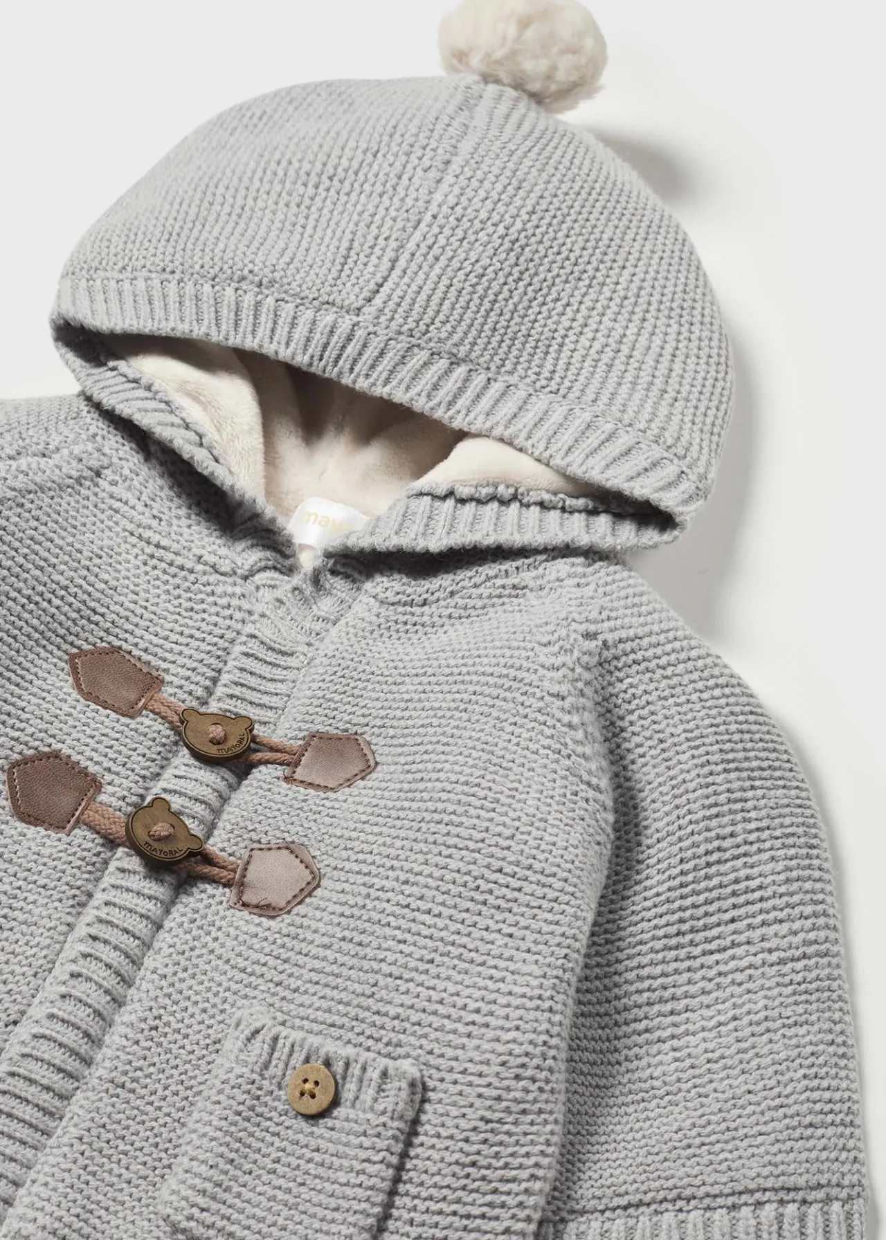 BOY Mayoral Newborn Lined Cardigan
