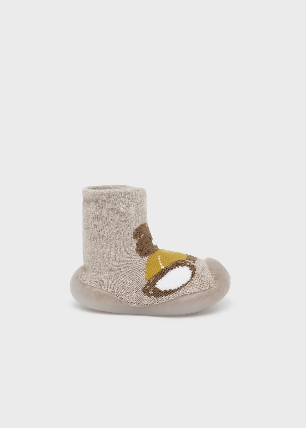 BOY Mayoral Newborn Non-Slip Bear Socks