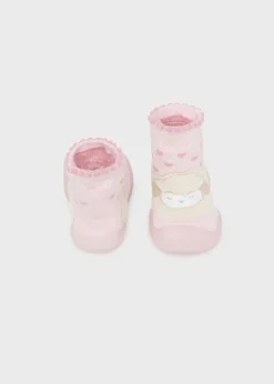 Mayoral Newborn Non-Slip Bear Socks