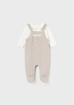 BOY Mayoral Newborn One-Piece and Jacket Set