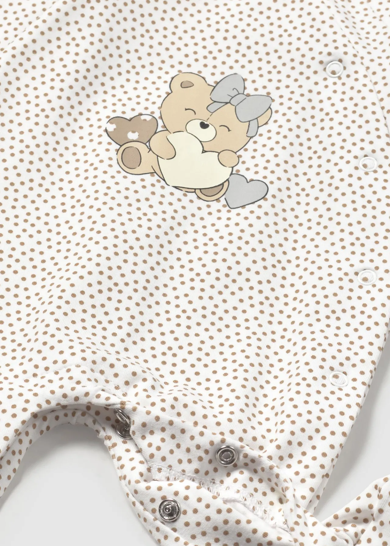 Mayoral Newborn One-Piece with Bear