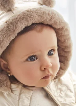 Mayoral Newborn Reversible Coat