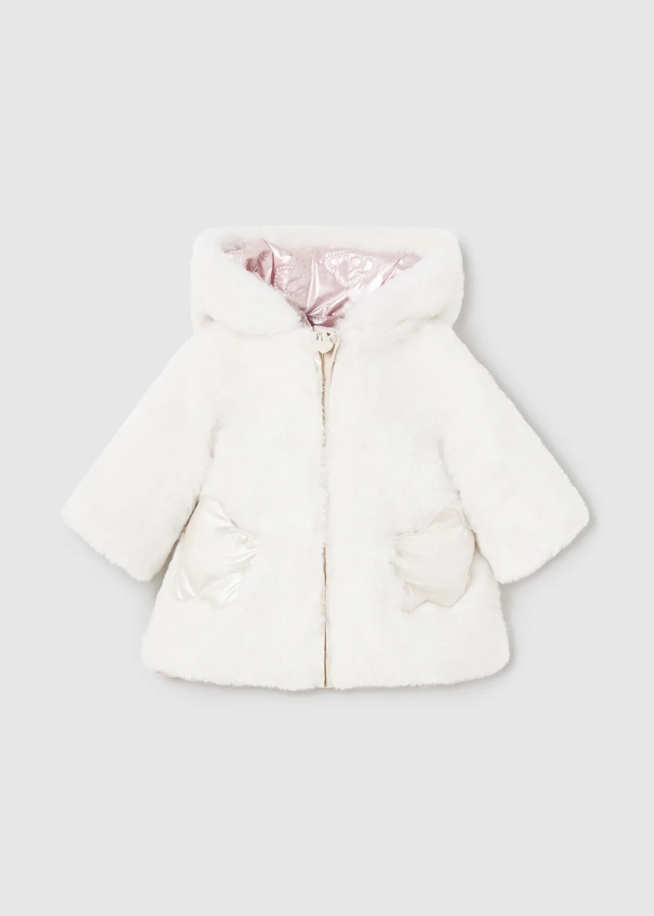 Mayoral Newborn Reversible Coat