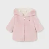 Mayoral Newborn Reversible Faux Fur Coat