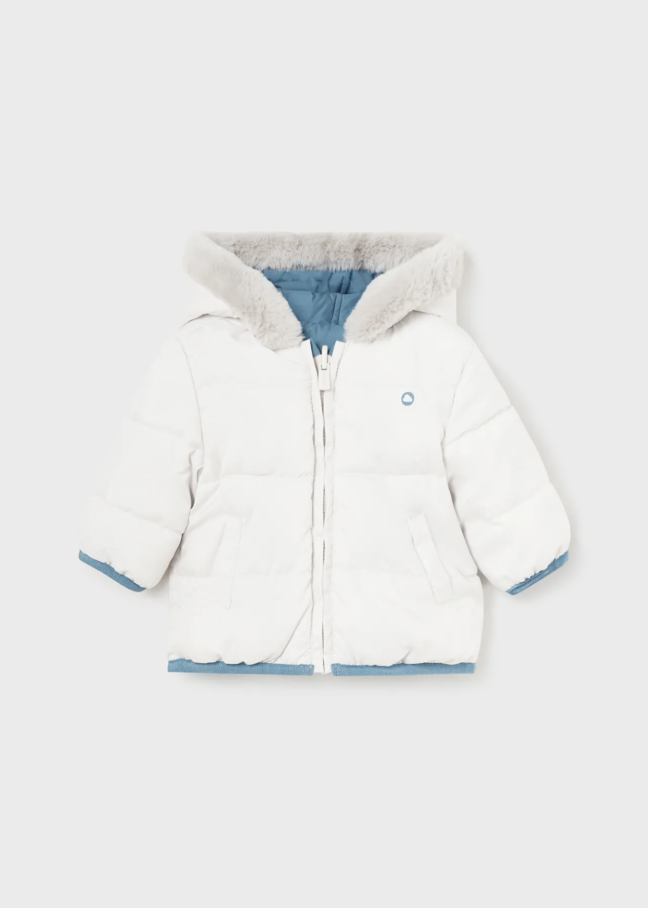 BOY Mayoral Newborn Reversible Jacket
