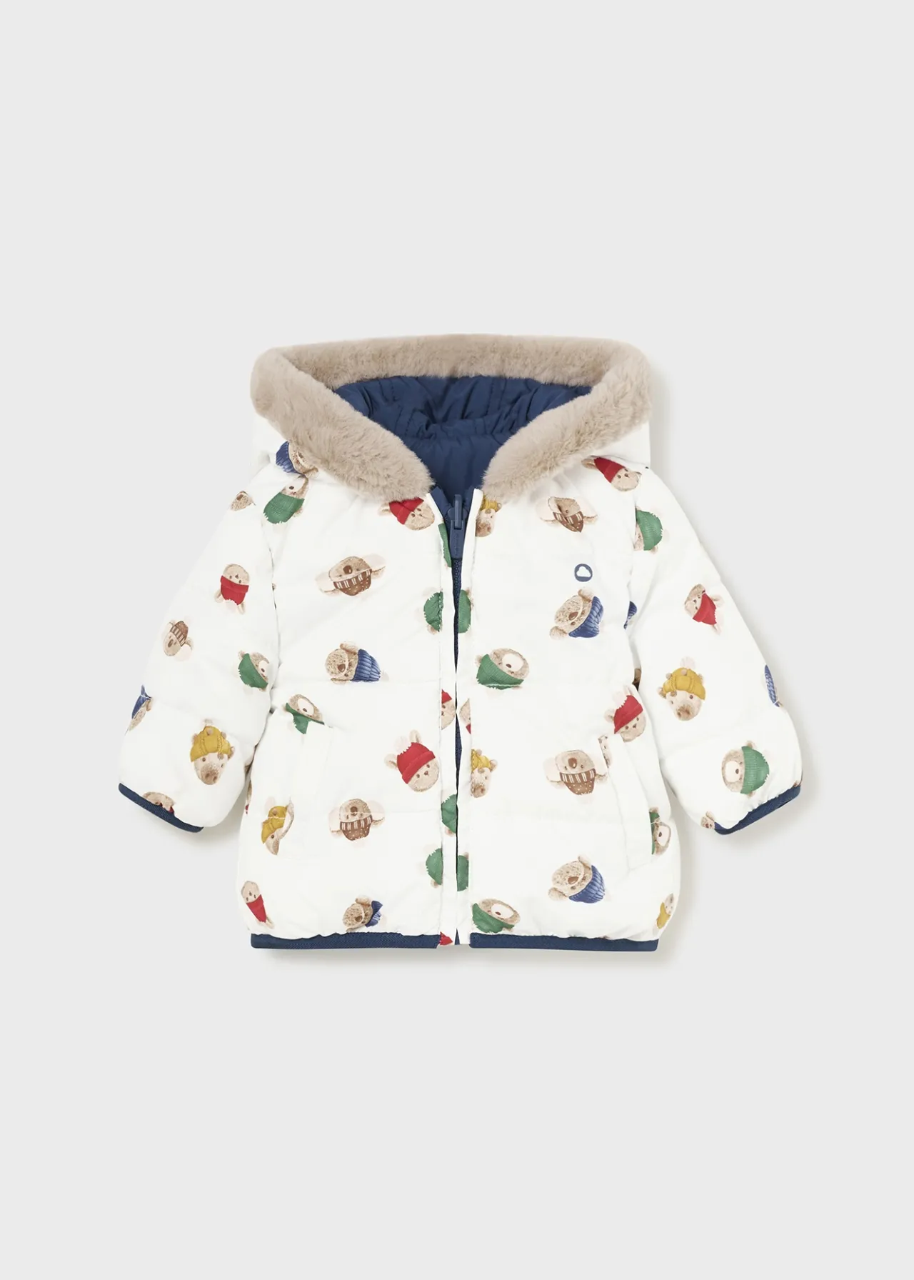 BOY Mayoral Newborn Reversible Jacket