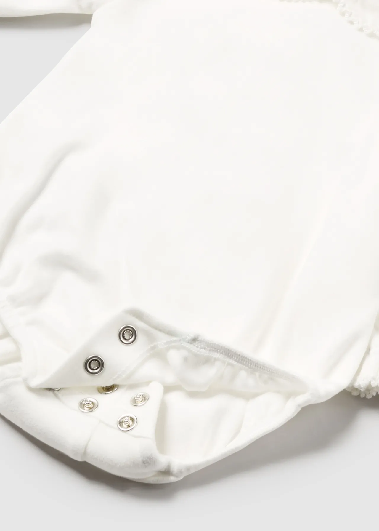 Mayoral Newborn Ruffle Collar Bodysuit