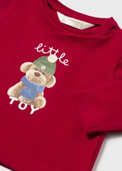 BOY Mayoral Newborn Set of 2 Print T-Shirts